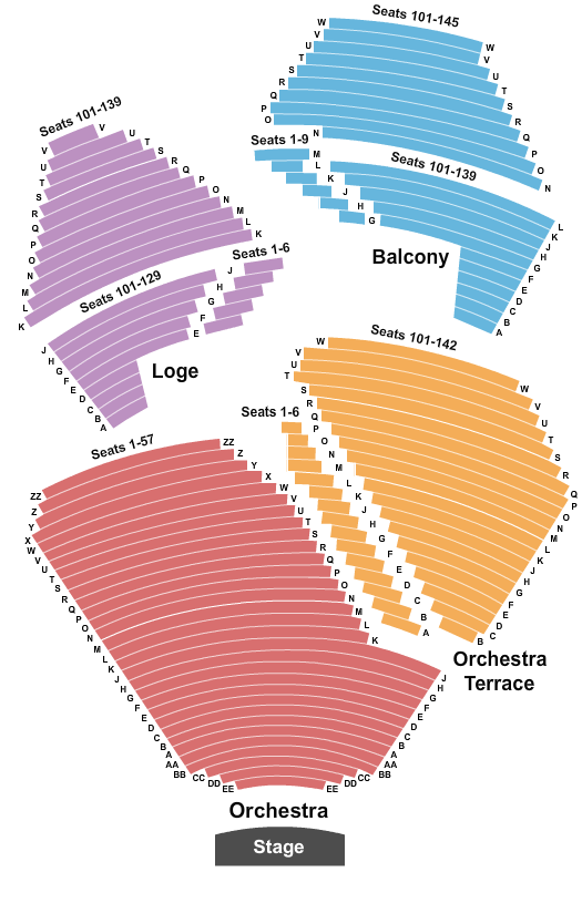 Segerstrom Center For The Arts Jersey Boys Seating Chart